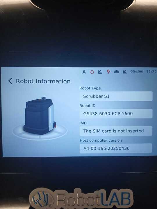 Gausium Phantas + Docking Station GS438-6030-6CP-Y600